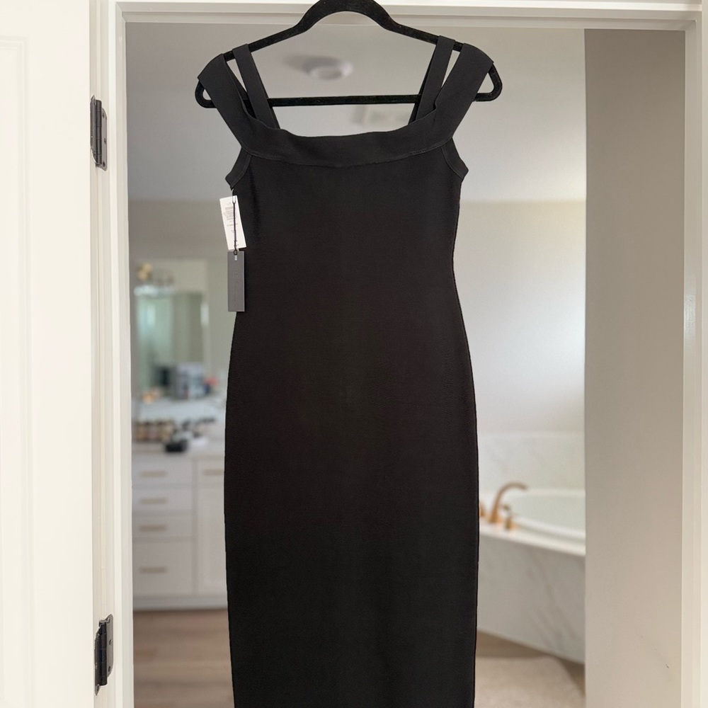 TEN by Babaton Black Bodycon Dress
